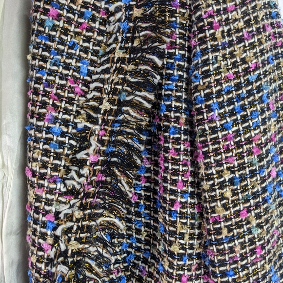 Cache blounce tweed fringe jacket blazer - Picture 3 of 9